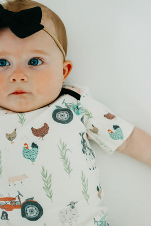 Short Sleeve Bodysuit - Jo