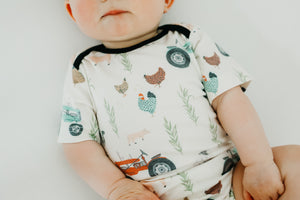 Short Sleeve Bodysuit - Jo