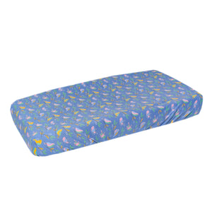 Premium Knit Diaper Changing Pad Cover - Birdie