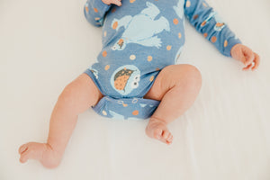 Long Sleeve Bodysuit - Cookie Monster