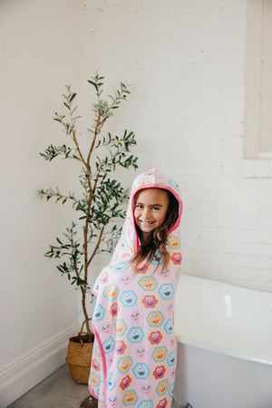 Premium Big Kid Hooded Towel - Abby and Pals