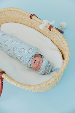 Top Knot Hat - S'mores