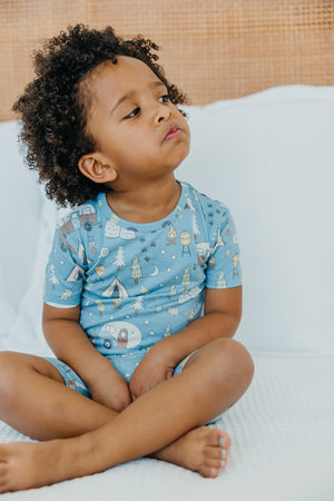 2pc Short Sleeve Pajama Set - Bridger