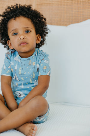 2pc Short Sleeve Pajama Set - Bridger