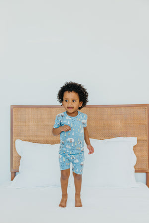 2pc Short Sleeve Pajama Set - Bridger