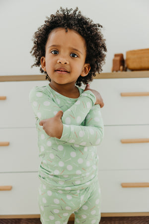 2pc Long Sleeve Pajama Set - Bogey