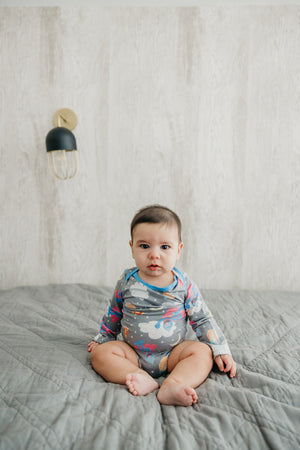Long Sleeve Bodysuit - Super Grover