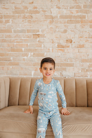 2pc Long Sleeve Pajama Set - -Bridger