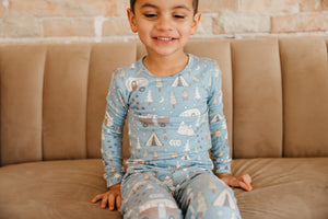 2pc Long Sleeve Pajama Set - -Bridger