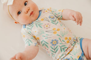 Short Sleeve Bodysuit - Clara