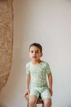 2pc Short Sleeve Pajama Set - Bogey