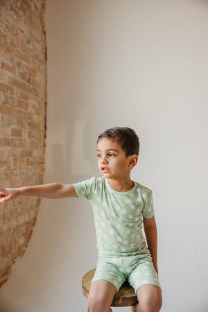 2pc Short Sleeve Pajama Set - Bogey
