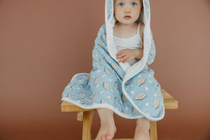 Premium Knit Hooded Towel - S'mores