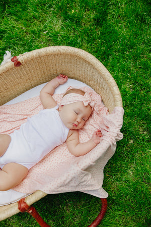 Knit Headband Bow - Dottie