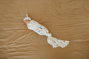 Knit Swaddle Blanket - Bailey