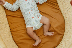 Long Sleeve Bodysuit - Trout