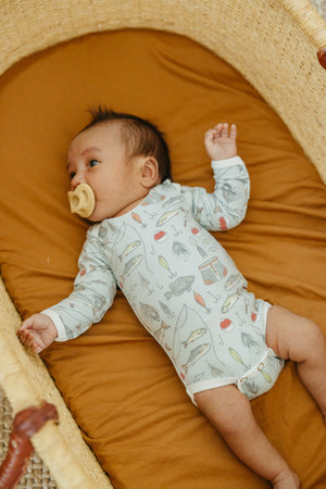 Long Sleeve Bodysuit - Trout