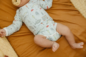 Long Sleeve Bodysuit - Trout