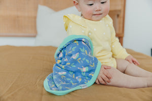 Three-Layer Security Blanket Set - Birdie