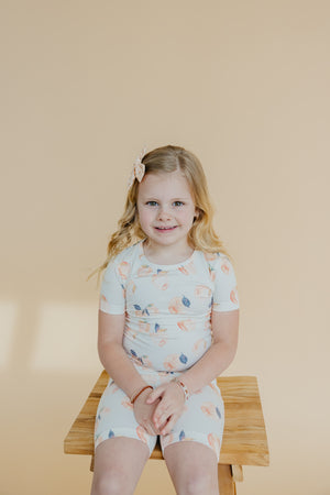 2pc Short Sleeve Pajama Set - Caroline