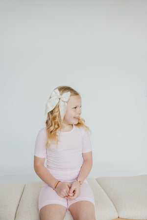 2pc Short Sleeve Pajama Set - Blossom