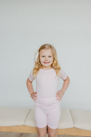 2pc Short Sleeve Pajama Set - Blossom