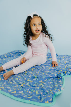 Three-Layer Quilt - Birdie