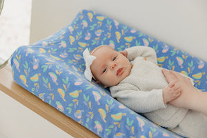 Premium Knit Diaper Changing Pad Cover - Birdie