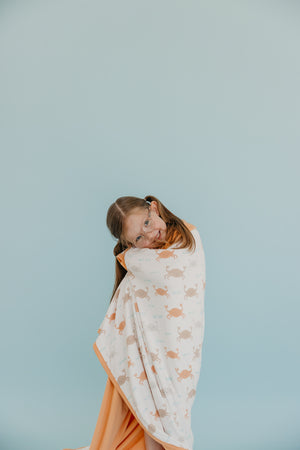 Three-Layer Jumbo Quilt - Tide