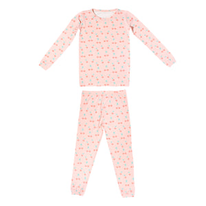 2pc Long Sleeve Pajama Set - Cheery