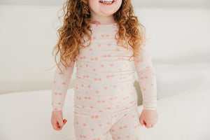 2pc Long Sleeve Pajama Set - Cheery