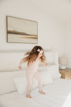 2pc Long Sleeve Pajama Set - Cheery
