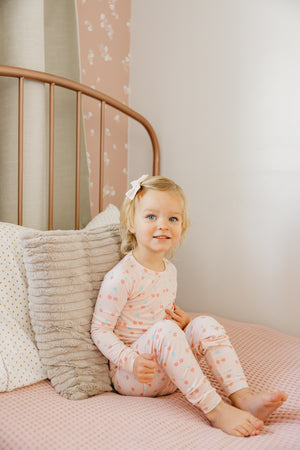 2pc Long Sleeve Pajama Set - Cheery