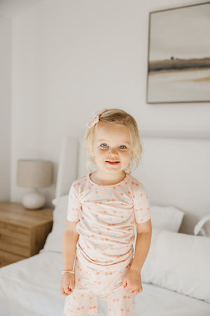 2pc Short Sleeve Pajama Set - Cheery