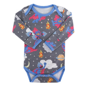 Long Sleeve Bodysuit - Super Grover