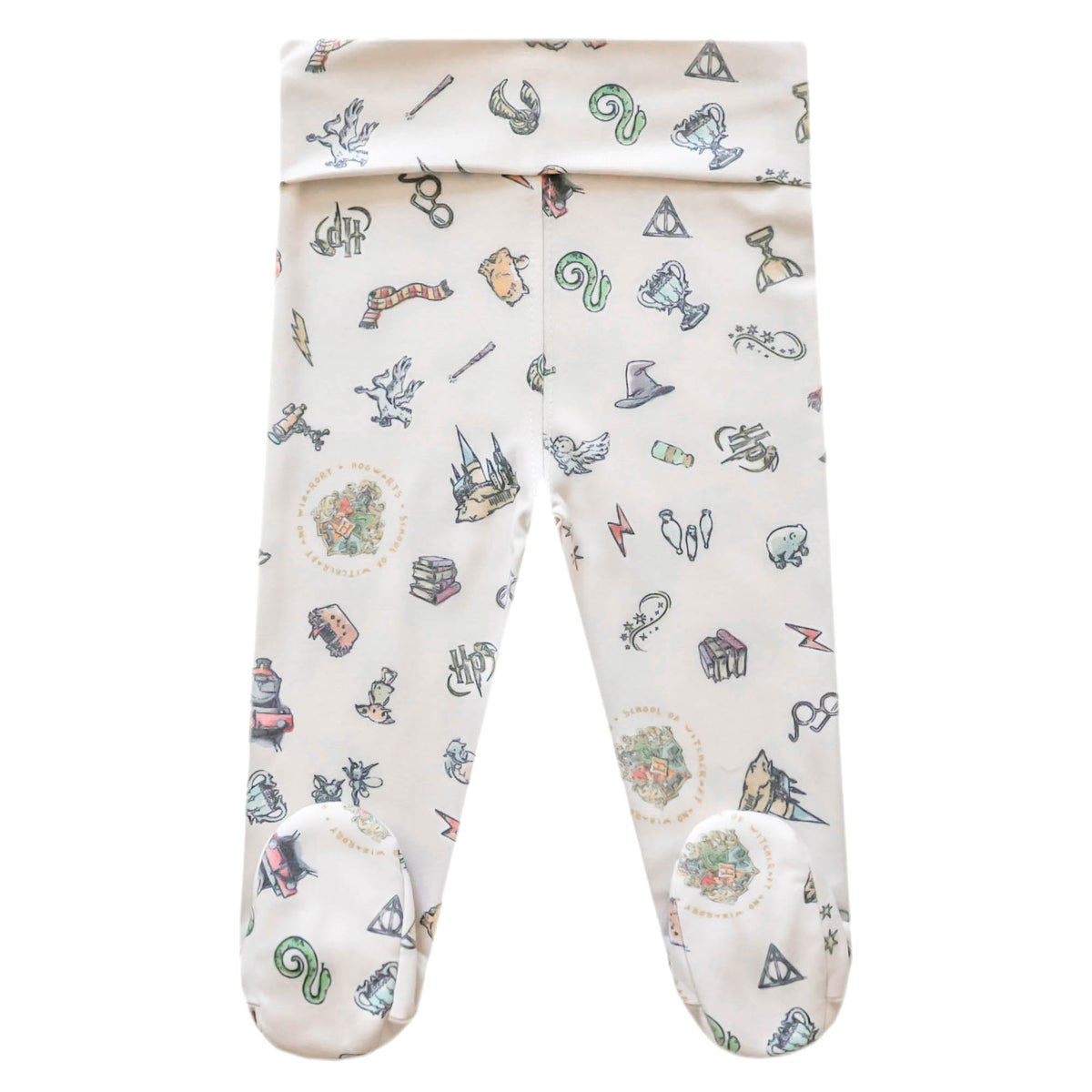 Footed Baby Pants - Wizardry