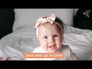 Knit Headband Bow - Webster