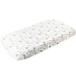Premium Knit Diaper Changing Pad Cover - Aspen