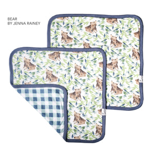 Three-Layer Security Blanket Set - Bear