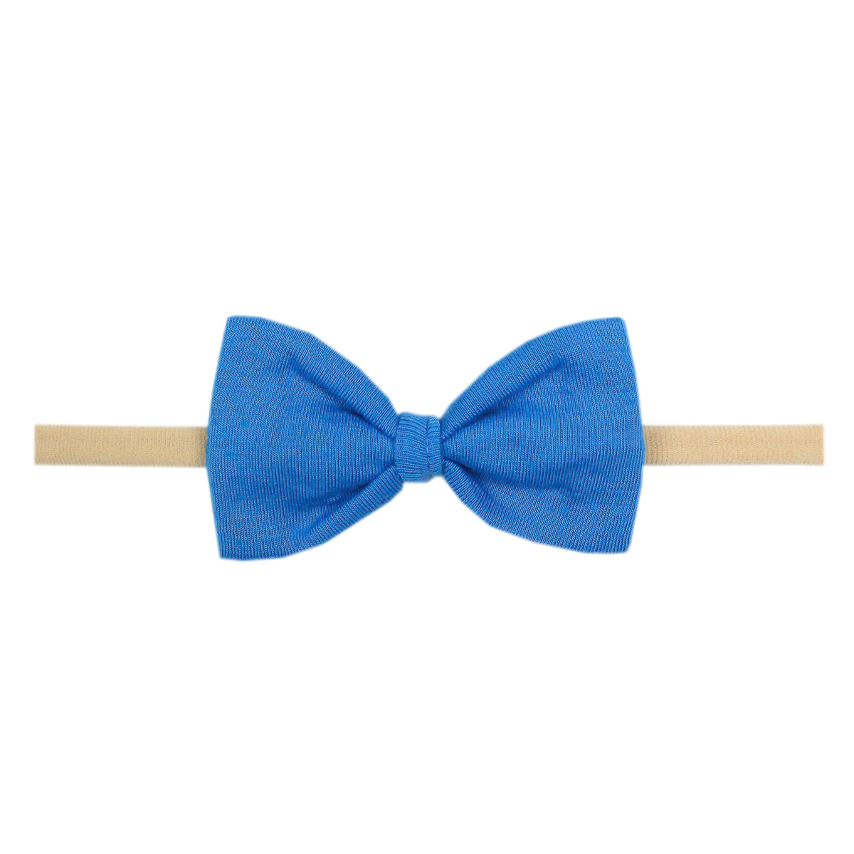 Bowtie Nylon Bow Blueberry Copper Pearl