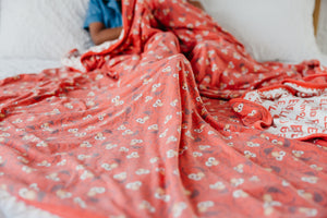 Three-Layer Jumbo Quilt - Elmo