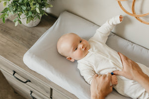 Premium Knit Diaper Changing Pad Cover - Taylor