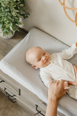 Premium Knit Diaper Changing Pad Cover - Taylor