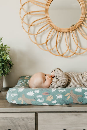 Premium Knit Diaper Changing Pad Cover - Atwood