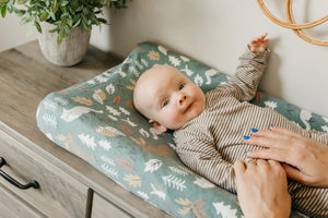 Premium Knit Diaper Changing Pad Cover - Atwood