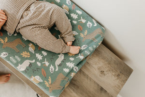 Premium Knit Diaper Changing Pad Cover - Atwood