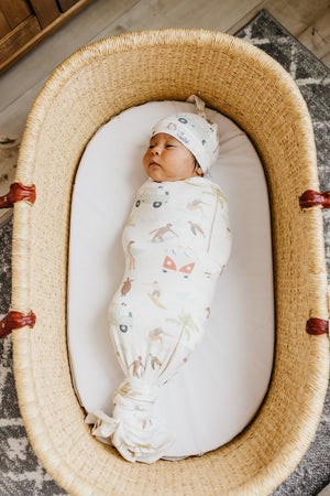 Knit Swaddle Blanket - Maui