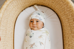 Knit Swaddle Blanket - Maui