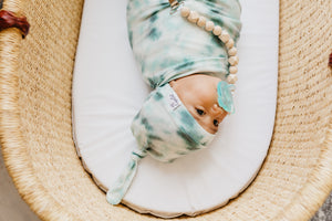 Knit Swaddle Blanket - Bahama