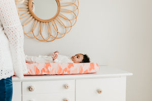 Premium Knit Diaper Changing Pad Cover - Remi